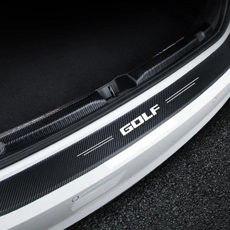 2026 Hot Sticker for VOLKSWAGEN R GTI Rline Passat Magotan CC Polo Golf Tiguan Jetta Car Door Sill Threshold Sticker Trunk Bumpe
