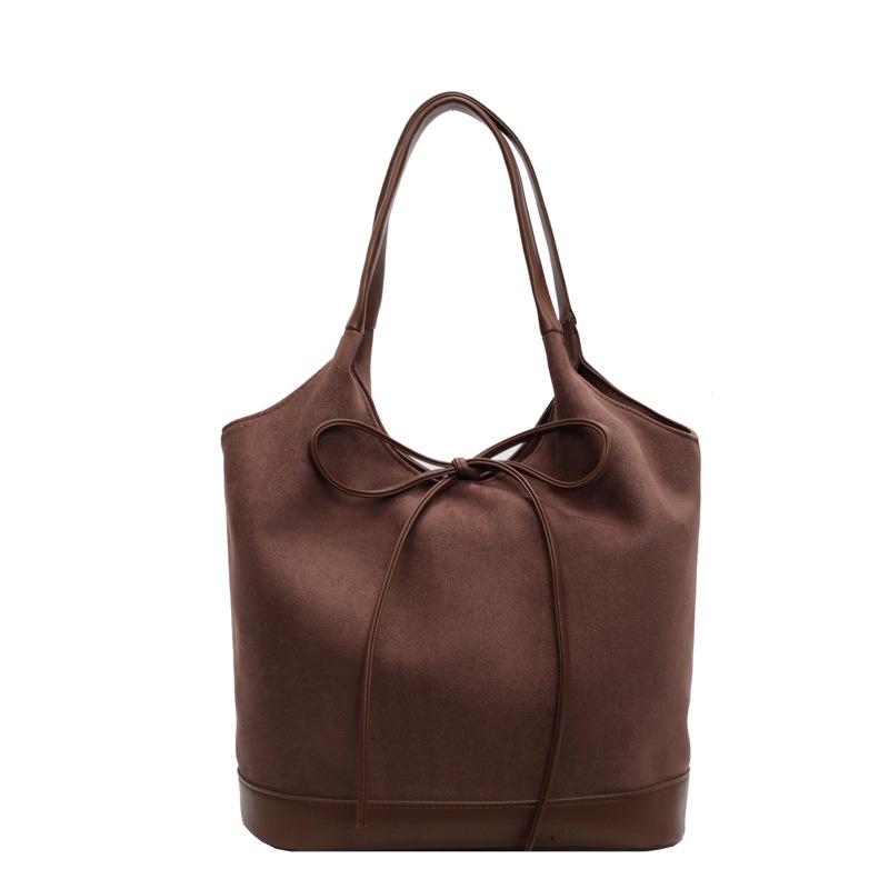 Schleife Matt Achselhöhle Tragetasche Große Kapazität Spleiß Eimer Tasche Schulter Große Tasche