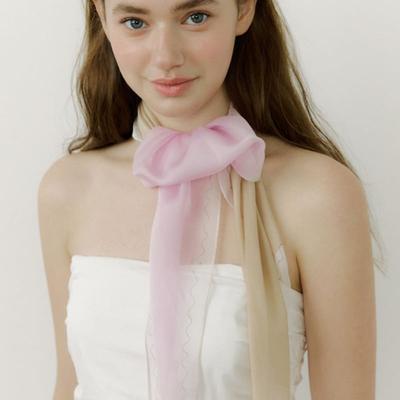 BB’DE SOLI’DE Glanz Chiffon Seidenschal(2 Farben)
