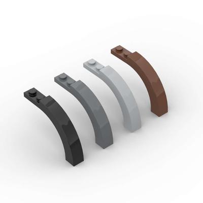 MOC 10PCS 15967 Arco 1x6x3 1/3 Blocchi da costruzione con parte superiore curva 6060 Mattoni Idea educativa fai da te Assembla giocattoli Bambini Regali di compleanno