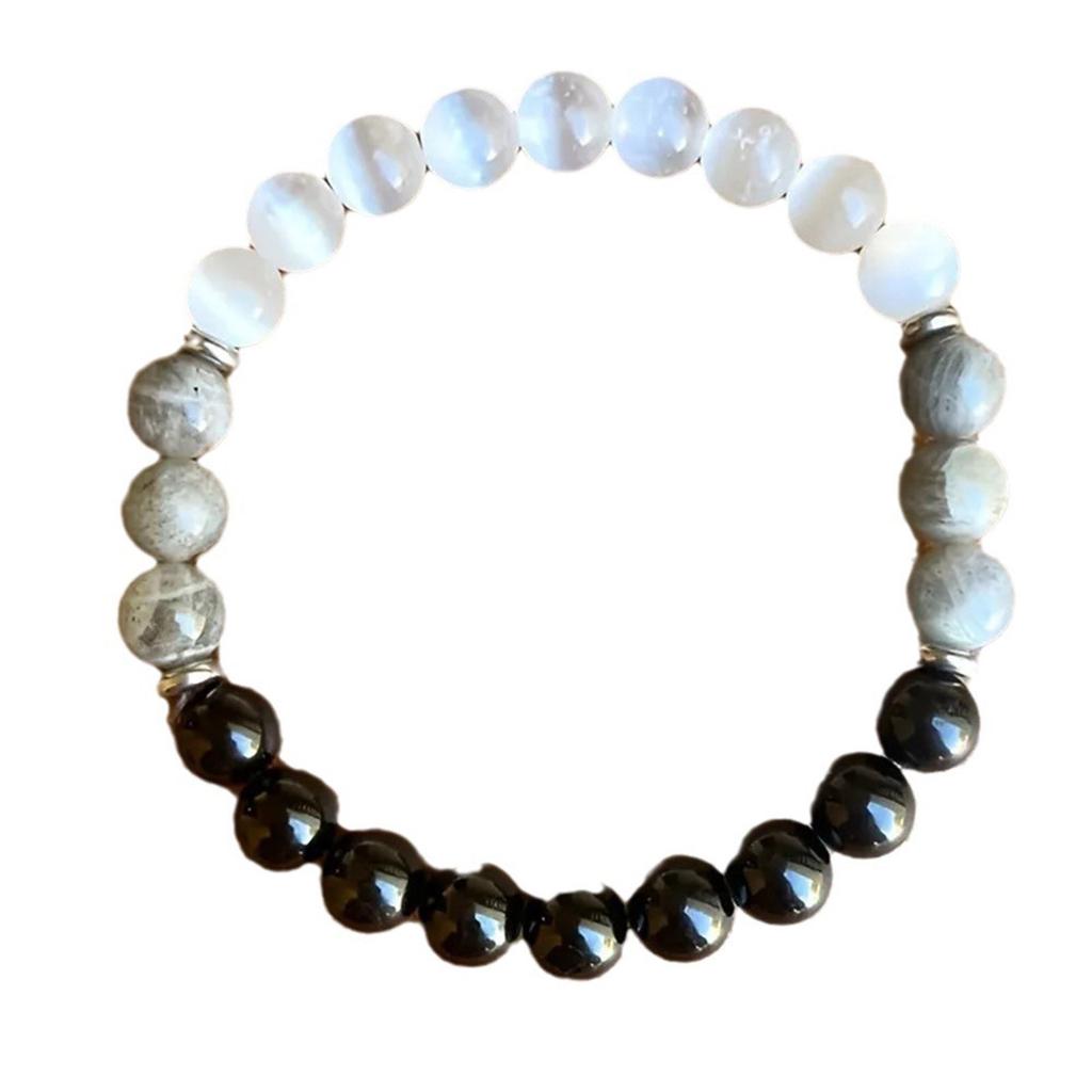 Handmade Natural Stone Bracelet Unique Beaded Bracelet Fashion Wrist Jewelry Beaded Wrist Chain Perfect for Any Occasion