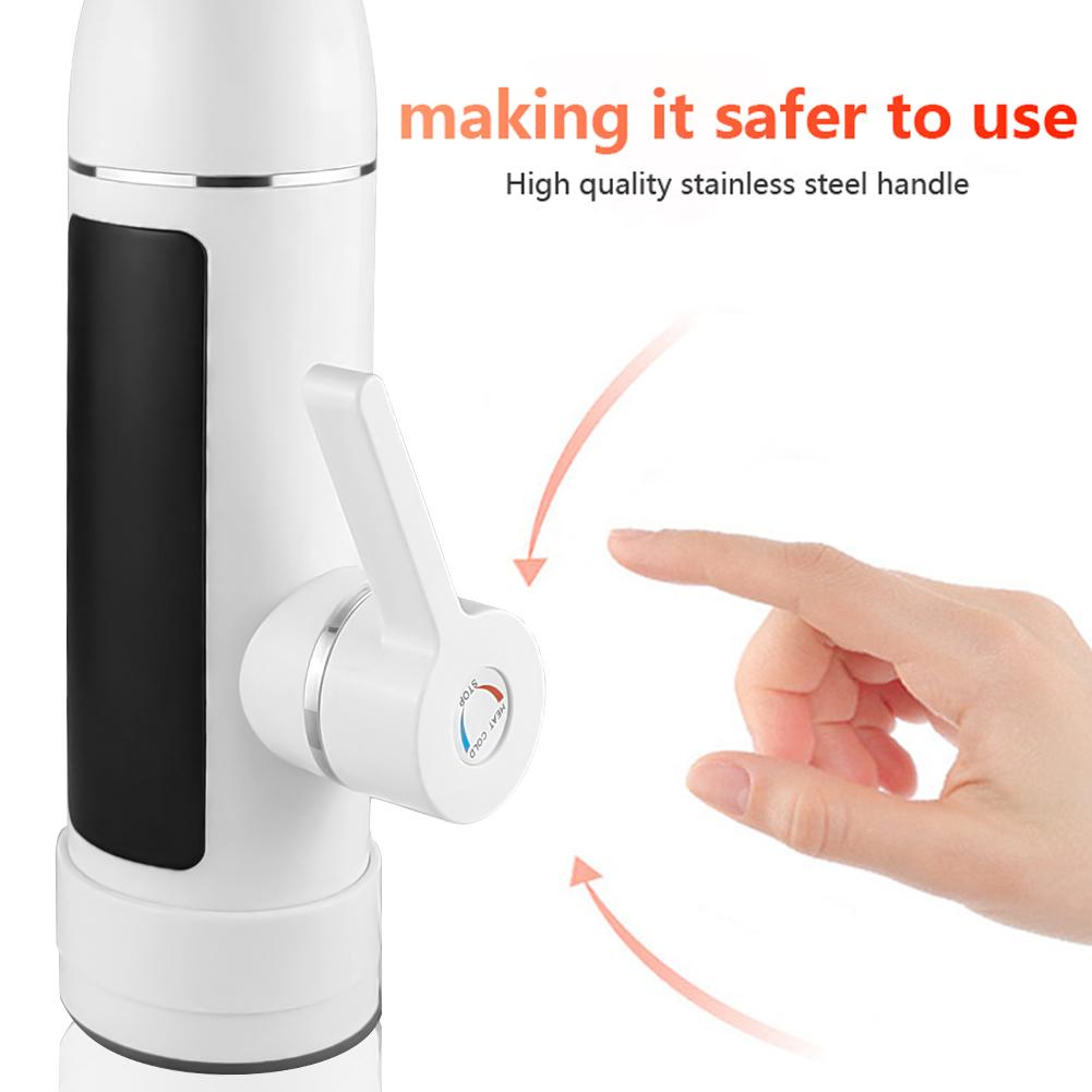 Electric Water Hters Tap   Water Hters Faucets Speed Hot Tap LCD Digital Temperature Display Hters Tap