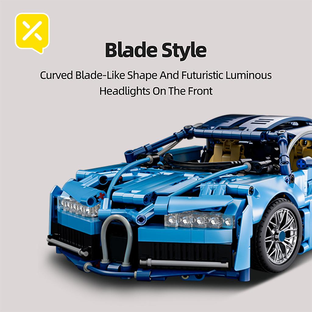 Non-Toxic Super Car Building Blocks 1144Pcs Cool Technology Toy Construction 1:14 Model Set For Childrens Adults Birthday Holiday Gift