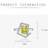 Sace Gems Classic Copper Alloy Zircon Ring Ladies Jewelry Wedding Promise Party Gift