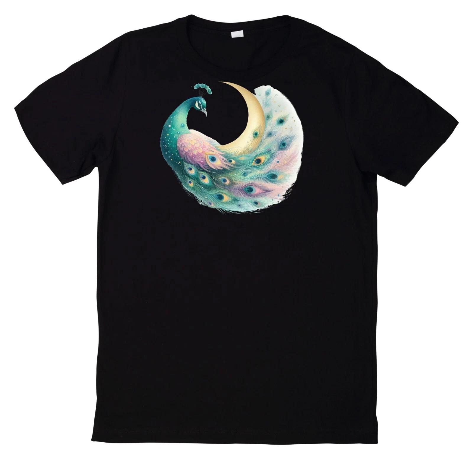 T-Shirt Bunter Pfau XXXXL
