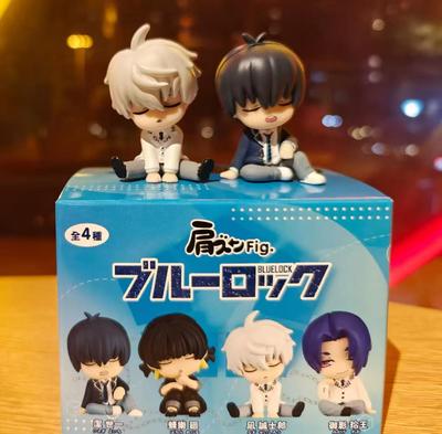 BLUE LOCK Boîte Surprise Isagi Yoichi Bachira Meguru Nagi Seishiro Mikage Reo Modèle Jouets Modèle d'Action Épaule contre Épaule Cadeaux pour Enfants