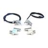 BSR673 Electric Sunroof Repair Track Drive Pull Bowden Cables Left and Right With Metal Mounting Bracket Hinges for Renault Clio MK2 1998-2012
