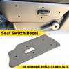 Seat Switch Bezel for 2003-2007 Chevy Silverado Serria GMC Front Driver EOA