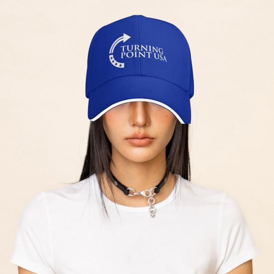 Turning Point USA Charlie Kirk Hat Unisex Adjustable Baseball Cap for Men Women Vintage