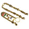 Metall Geldbörsenkette Riemen Griff Ersatzkette Handtasche Umhängetasche Anhängerkette Metallkette Riemen Ornamente