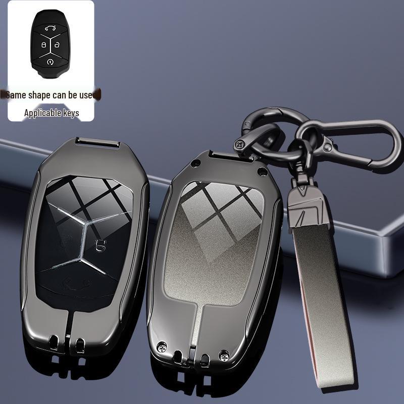 Lynk & Co Metal Key Case: Full Wrap Protection for Models 01/02/03/05/06/09 - Unisex Design