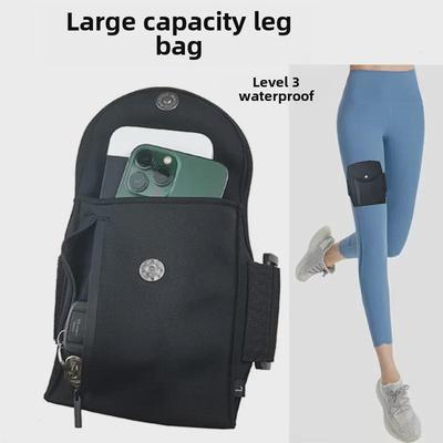 Universal Fitness Benväska för Löpning & Cykling - Stor Kapacitet Mobiltelefonhållare