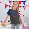 Tops For Youth Kids Boy And Girls 2-10 Years Round Neck Short Sleeve Trendy Tops