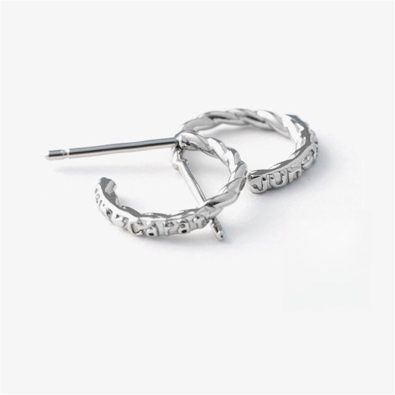 

Серьги в честь 8-й годовщины Kpop Idol «CONNECT» Подарок фанатам корейской бижутерии One Size