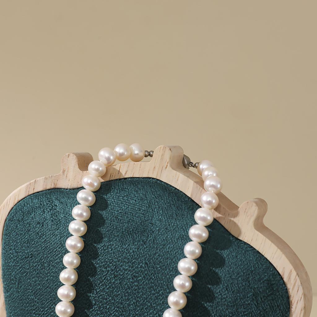 Schmuck Halsketten Organisationsständer Effektiver Holz Halskettenhalter für Schmuckausstellung und verwicklungsfreie Organisation