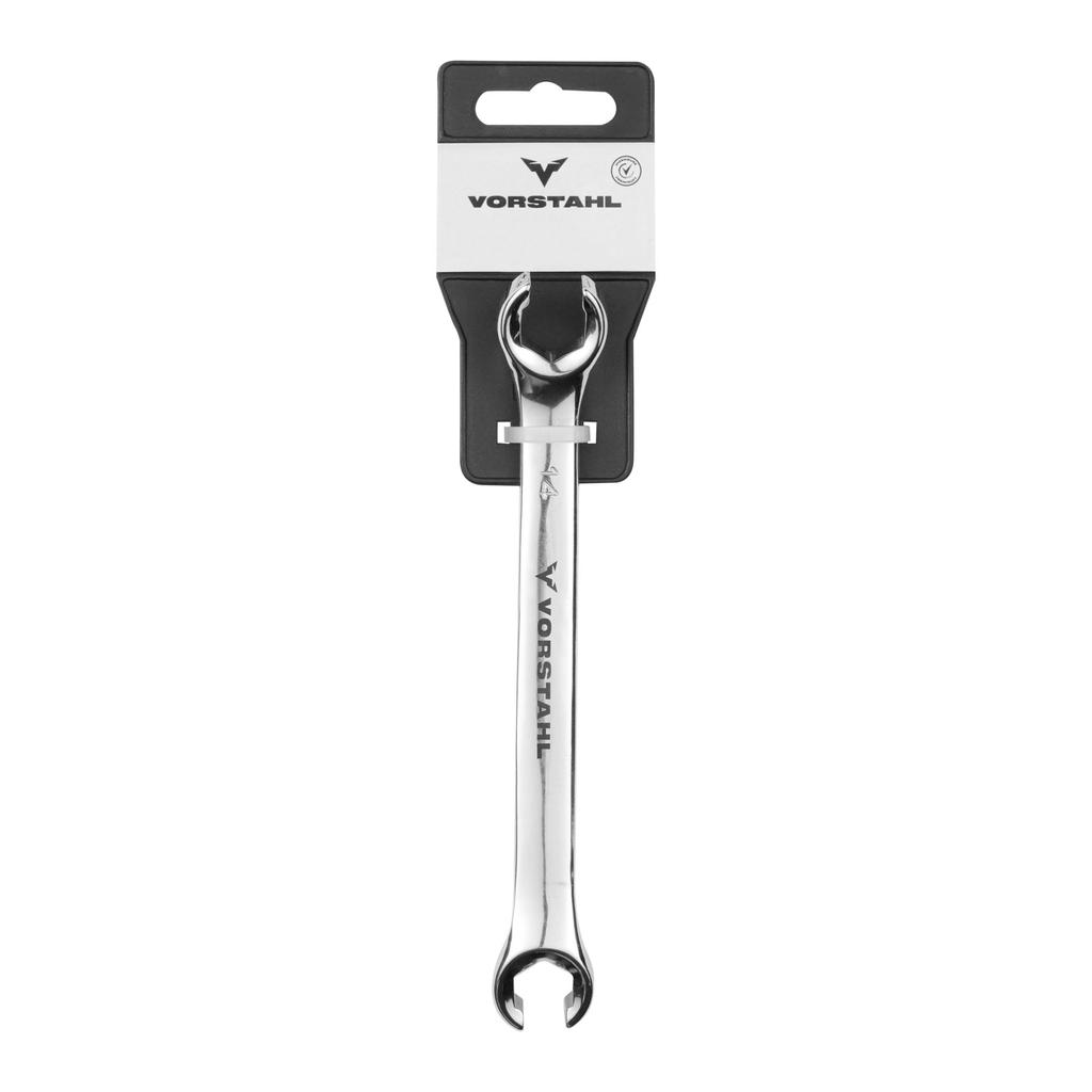 RING WRENCH Open Angled CrV Steel > 17 mm x 19 mm < Vorstahl