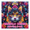 Mandala Animal Coloring Books Arts Beginners Creative Graffiti Illustration Adult Handicraft DIY Drawing Book 24 Page