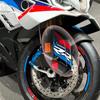 3D Gel Front Fender Protective Film Decal For BMW S1000RR 2025 2026 Motorcycles Mudguard Paint Protection Sticker