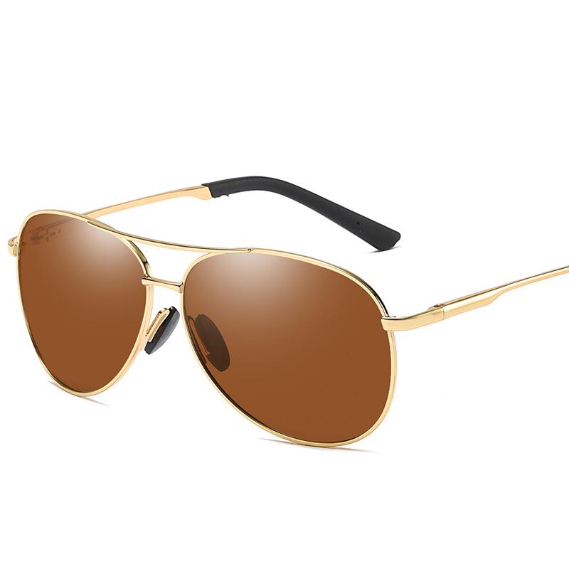 Męskie spolaryzowane okulary przeciwsłoneczne 8013 Okulary zmieniające kolor, Okulary do widzenia w nocy, Okulary antyrefleksyjne dla kierowców