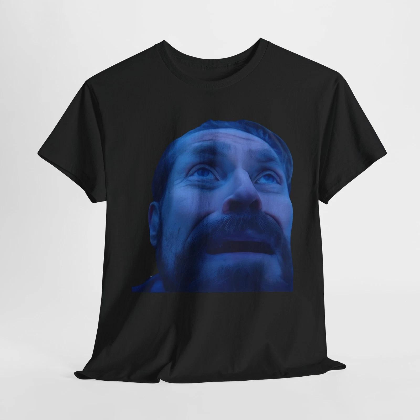 

Meme Tee, Funny T-Shirt, Unisex Shirt, Willem Dafoe Look Up, Movie Actor Gift S