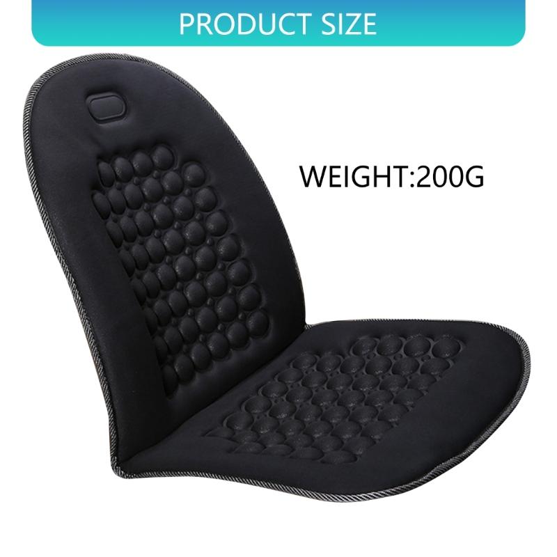 Universal Automotive Massage Pad Lumbar Support Car Seat Cushion Cover For Optimal Comfort In Long Drives