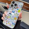 Cartoon Role Tamagotchi Dog Phone Case for iPhone 16e 16 15 14 13 12 11 Pro Max X XR XSMAX 8 7 Plus Luxury Clear Soft Back Cover
