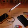 10LED Flexible USB Keyboard Light Desk Reading Night Lamp for Notebook Laptop