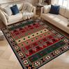 Ethnisch Geometrisches Muster Wohnzimmer Teppich Teppich Heimdekoration Rutschfeste Bodenmatte Großer Teppich Nordischer Stil Moderner Stil