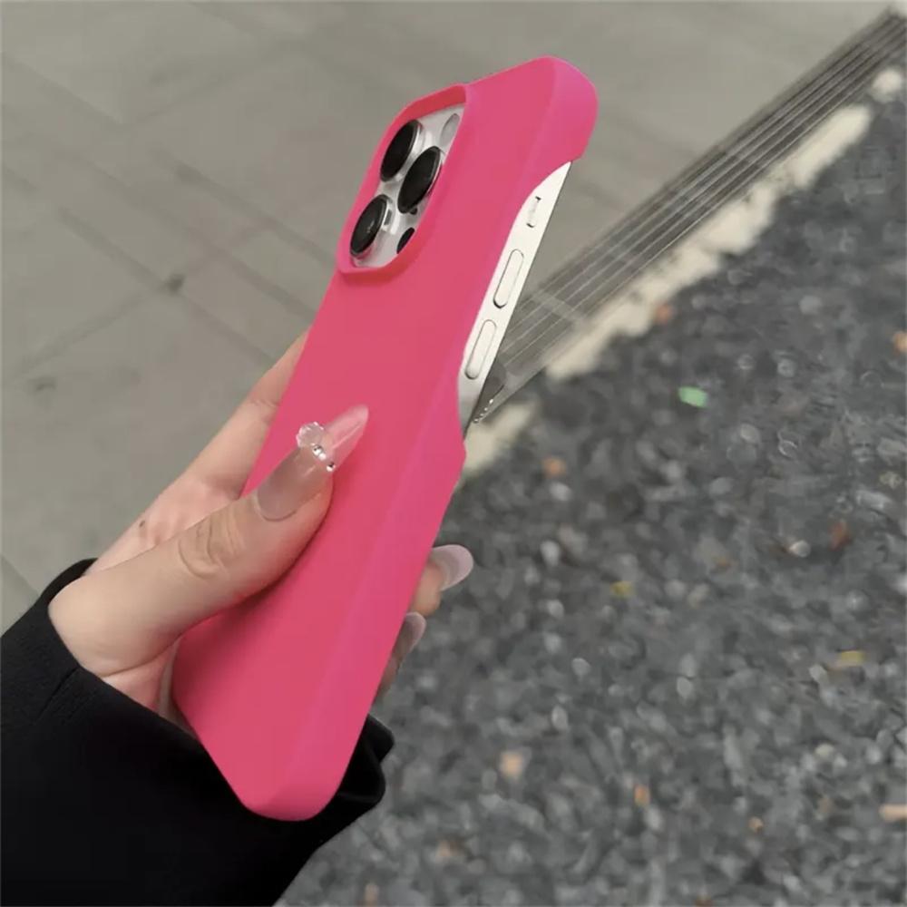 Ultradünne Helle Weiche Silikon Matte TPU Hülle für iPhone 17 Air 16 15 14 Plus 13 12 11 Pro Max Fluoreszierend Neon Stoßfest Capa