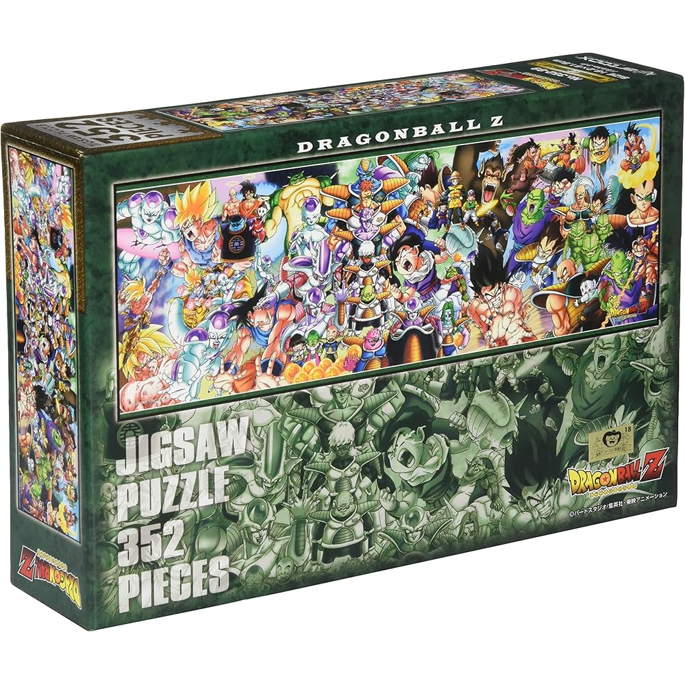 Ensky Dragon Ball Z Chronicles 18.2 x 51.5 cm Jigsaw Puzzle 352 Pieces JIGSAW PUZZLE 352-89