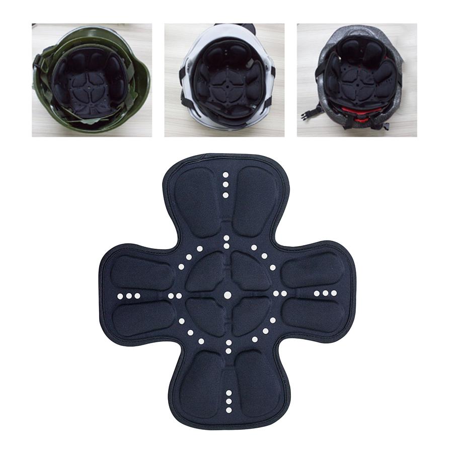 Helmet Inner Protection Pad Inner Lining Of the 4-D Shock Absorber Breathable for Motorcycle Racing Riding Outdoor