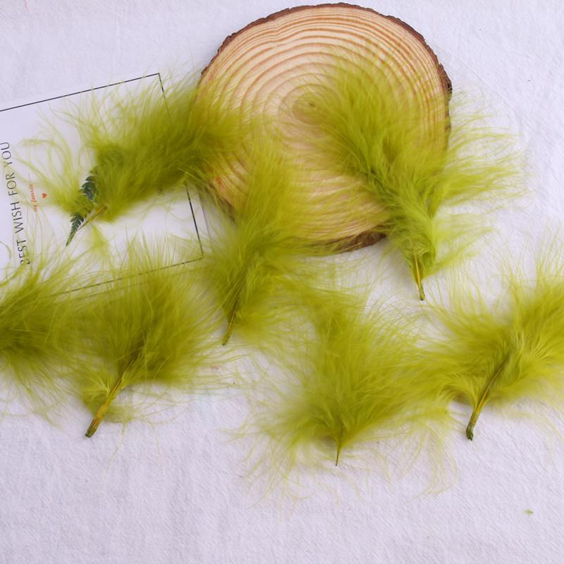 Blood vessel velvet feather turkey feather jewelry cat toy cat stick handicraft dream catcher decorative material