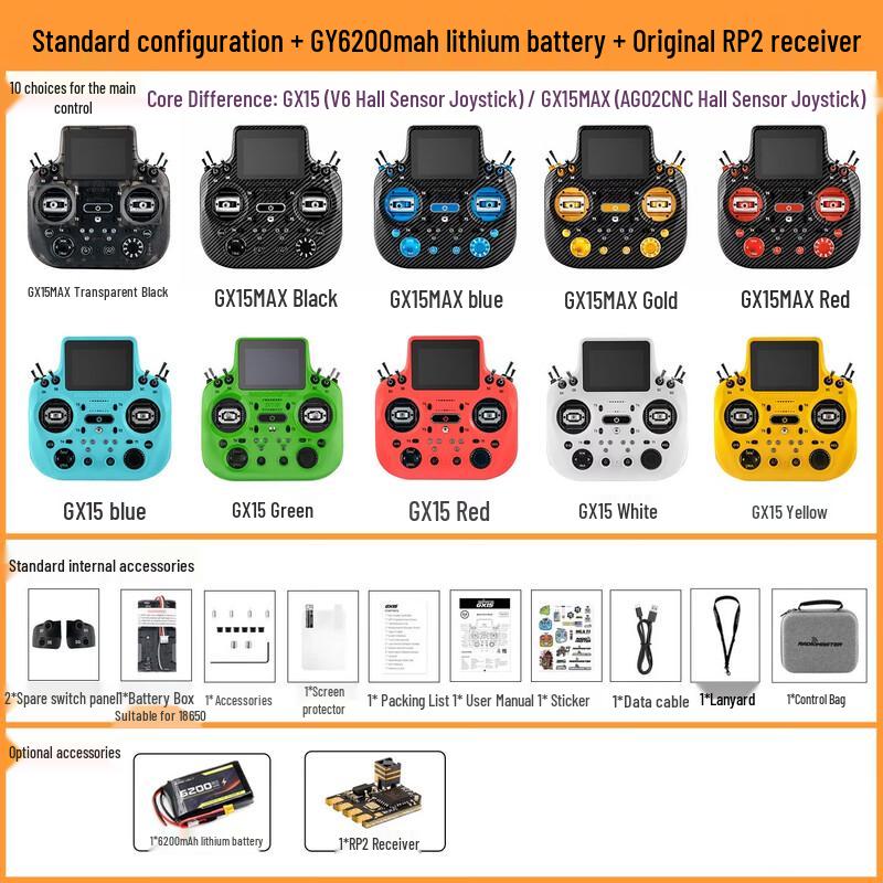 RadioMaster GX15 FPV Drone Remote Controller