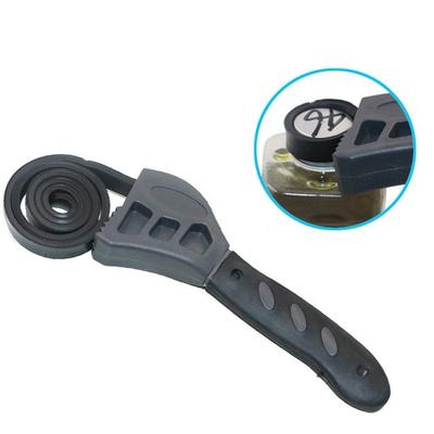 Mini Chave de Tubulação Multifuncional 500mm Tira de Borracha Apertar Afrouxar Tampas de Pote Ferramenta de Encanamento Chave Universal para Filtro de Óleo