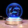 3D Crystal Ball Dolphin with LED Multicolor Cute Stylish and Relaxing Perfect for Night and Other Decorative A Lovely Crystal Ball for and Other