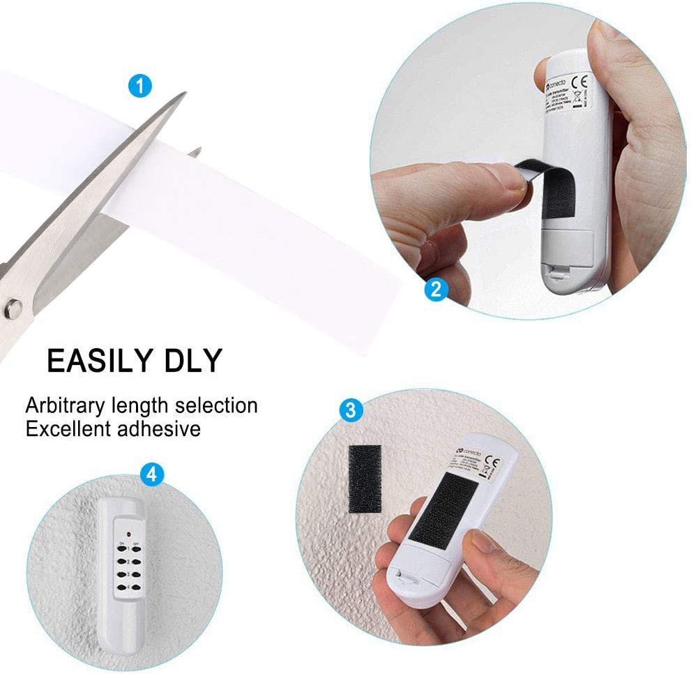 5M Strong Self Adhesive Hook and Loop Fastener Tape Nylon Sticker hook loop Adhesive with Glue for 20/25/30/50mm DIY Scratch