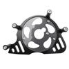 Ac29-Front Sprocket Chain Guard Cover Left Side Engine Protection For KAWASAKI Z1000 2010- Moto Black