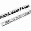 EXCLUSIVE car sticker, suitable for electroplated letter rear label 3D three-dimensional modified body label