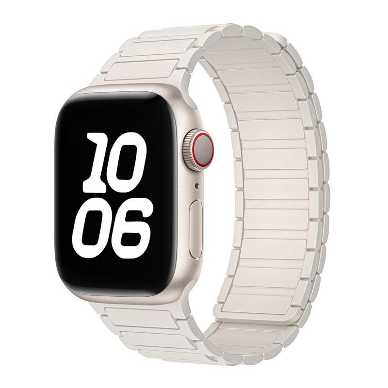 Zhang Jingyi Magnetisches Silikonarmband für Apple Watch S9/8/iWatch10 Ultra
