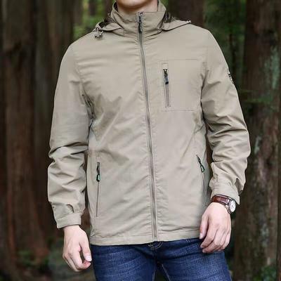 Spring Autumn Men's Outdoor Sports Waterproof Windproof Jacket for Charge Jacket