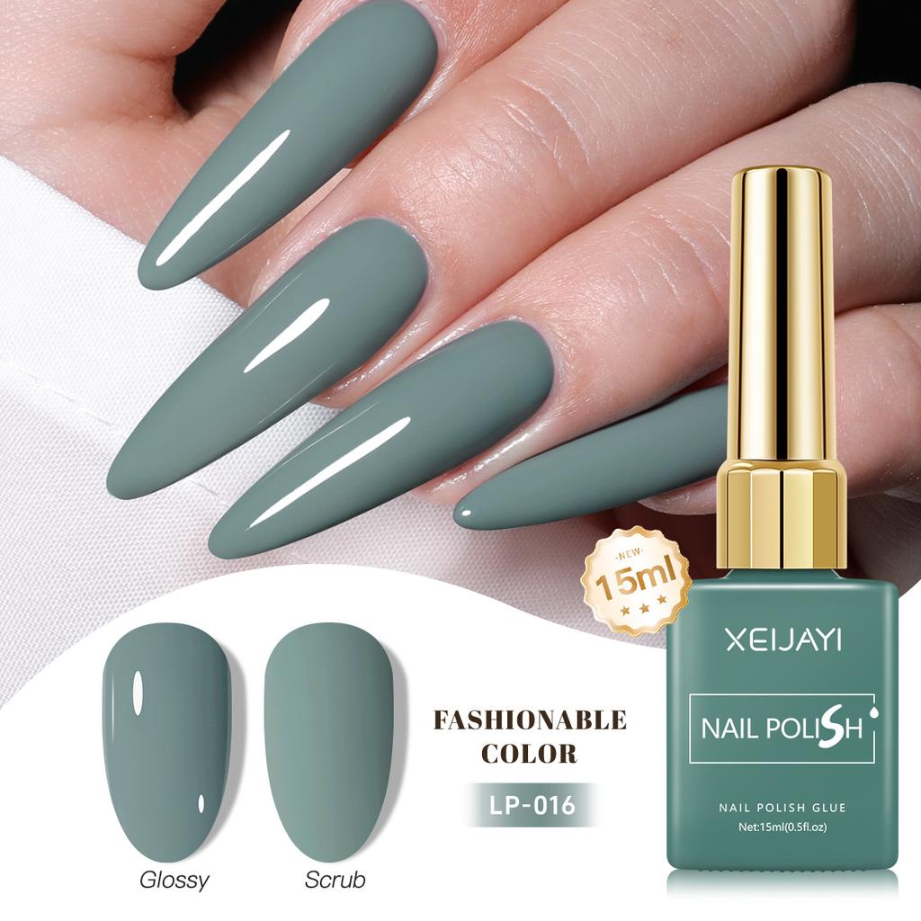 15ml Salon Professional UV Gel Nail Polish Hypoallergenic Soak Off Salon Home Use Lamp Needed