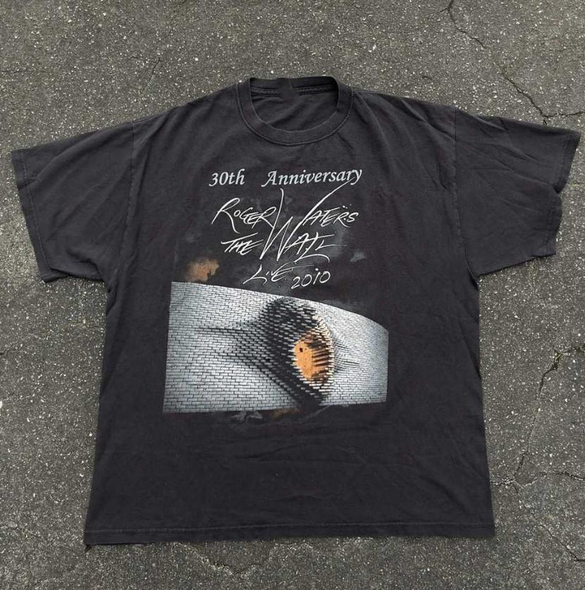 Roger Waters The Wall Tour T-Shirt Cotton Unisex GE185 Unisex T-Shirt XXXXL