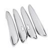 For Mazda 3 Mazda3 Axela 2020 Chromium Styling Exterior Door Handle Cover Carbon Fiber Moulding Frame Bezel Chrome Car Sticker