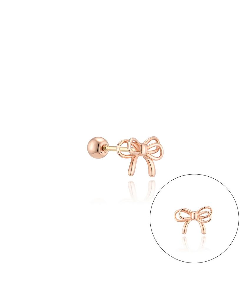 Lloyd Double Mini Ribbon 14K Gold Piercing Lpfp3032G