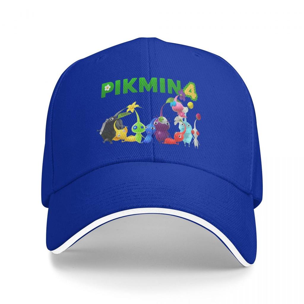 Baseball Caps Pikmin 4 Game Graphic Unisex Women Sport Spring Hats