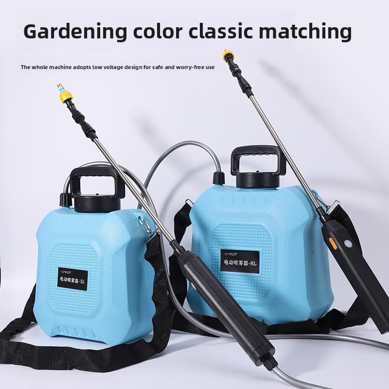 Gardening Handheld Sprayer With Press Control For Home And Farm Watering