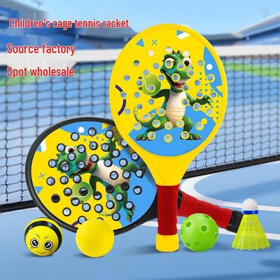 Children's Outdoor Beach & Lawn Fun Parent-Child Racket Set In Stock