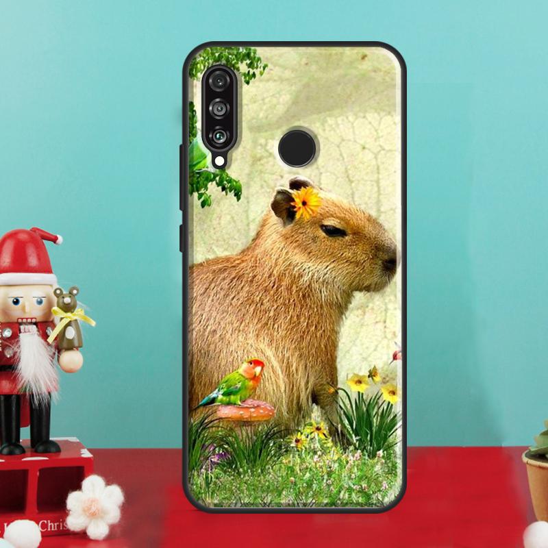 

capybara cute For Huawei Nova 5T 10 9 SE 12s 11i 12i Y91 Y90 Y60 Y70 Y72 Y61 P20 P30 P40 Lite P60 Pro Case Huawei Nova 7i