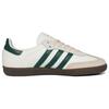 adidas Samba OG Bianco Sporco Verde Collegiate Scarpe da Ginnastica Donna Sabbia-Strata JR8843