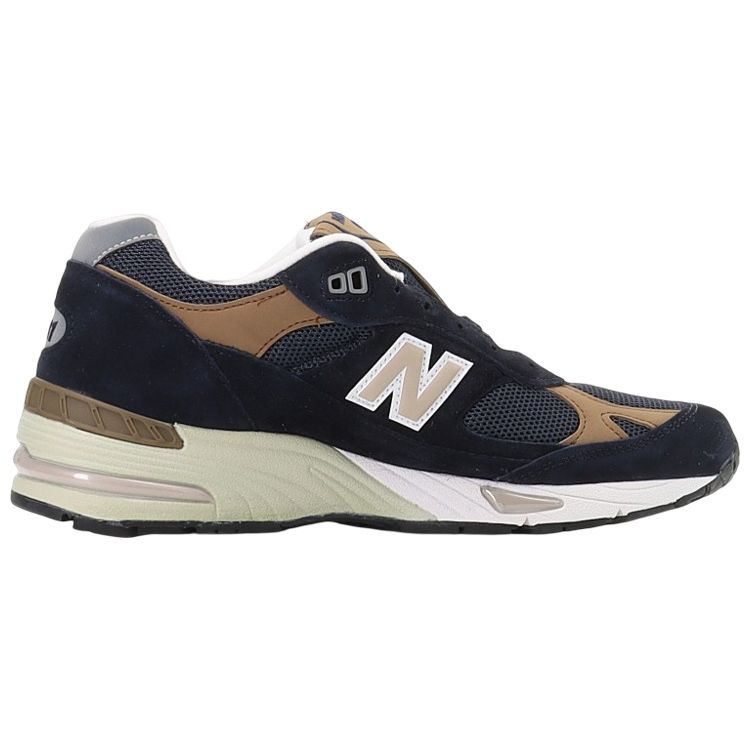 New Balance 991 Made in England Marinebraune Unisex-Sneaker Blau M991DNB